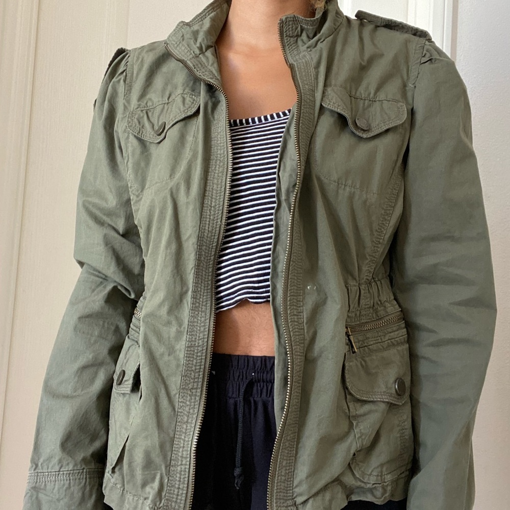 Big Chill Army Green Jacket Medium